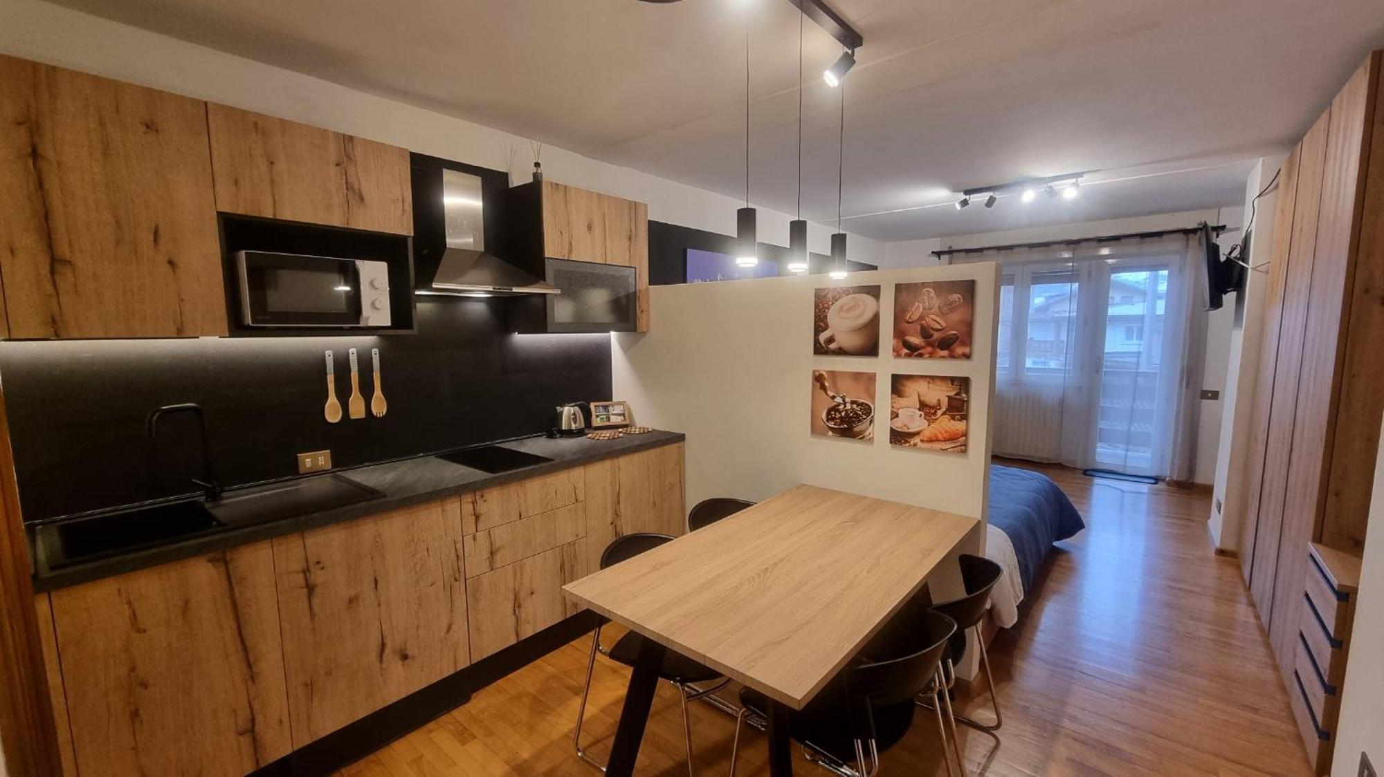 Studio Apartment Ariston In Centro A Cortina Cortina dʼAmpezzo Exteriör bild
